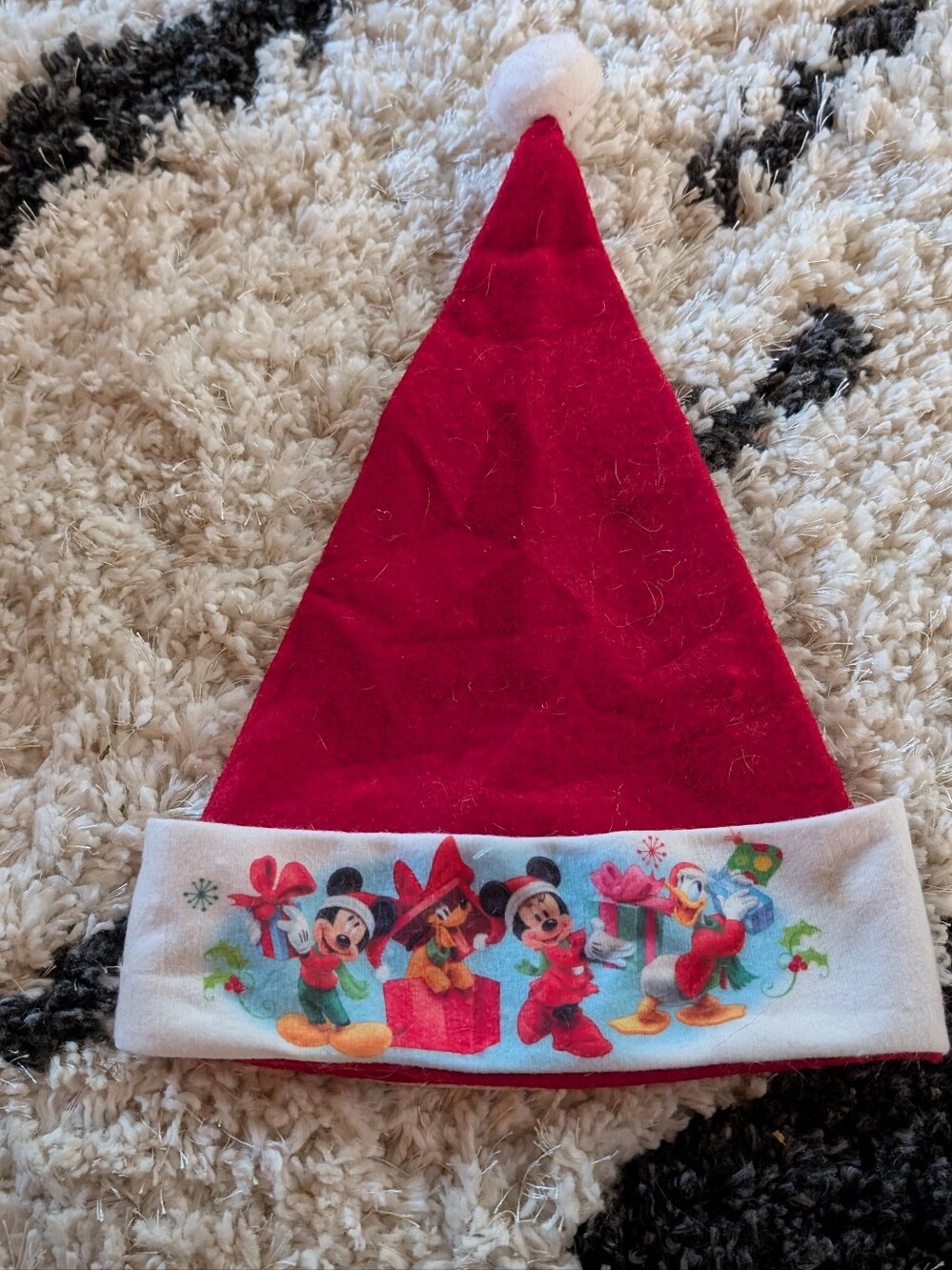 Mickey Mouse Santa Hat